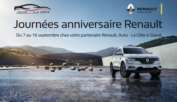 Journées anniversaire Renault à Gland