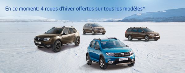 4 roues hiver offertes !