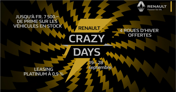 Crazy Days Renault